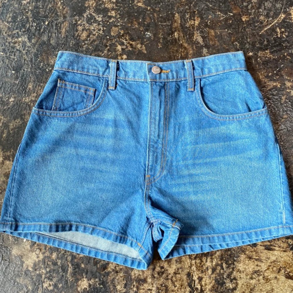 NWOT Reformation | High Rise Jean Shorts | Mykonos | Size 25
